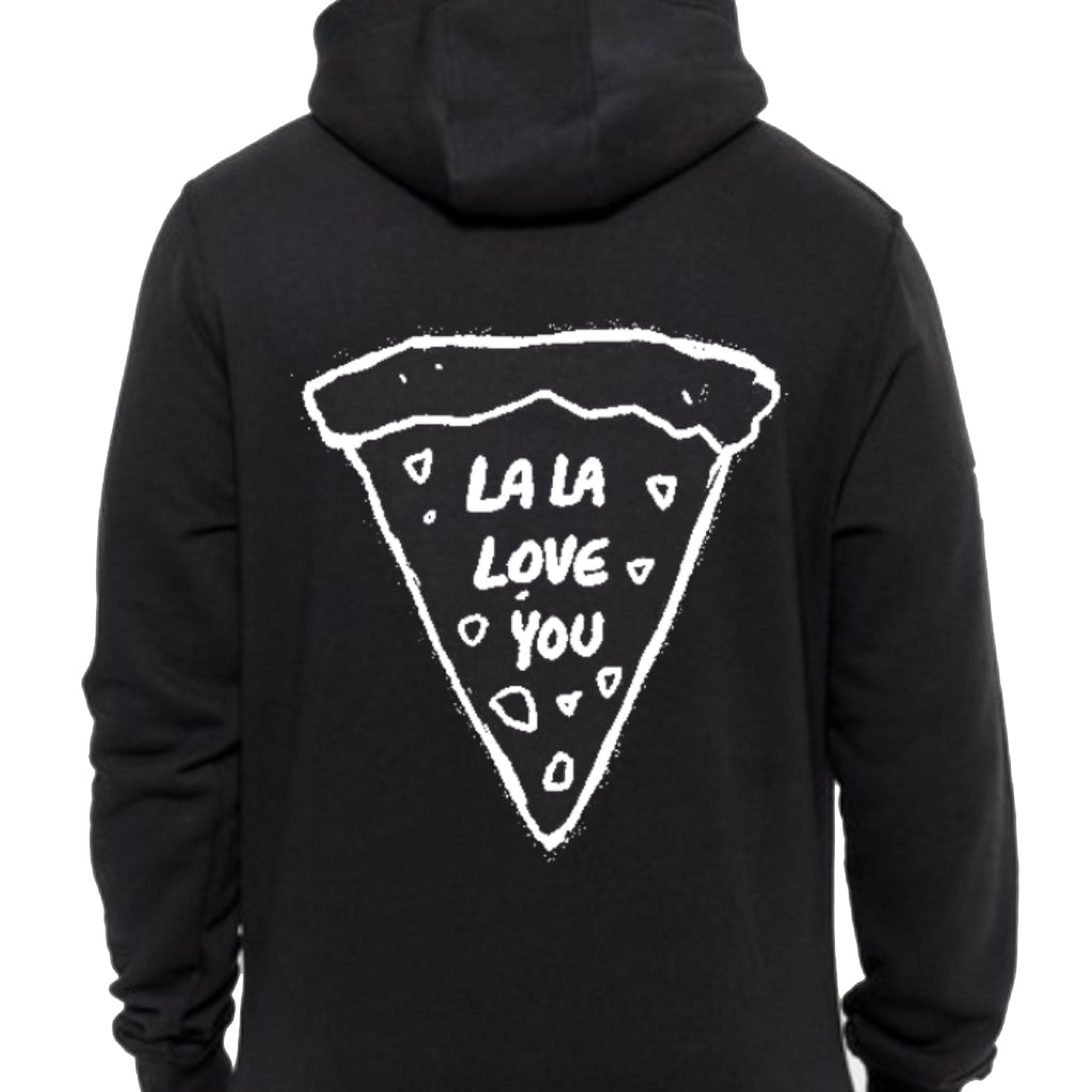Sudadera Unisex “Pizza" Negra