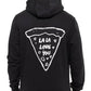 Sudadera Unisex “Pizza" Negra